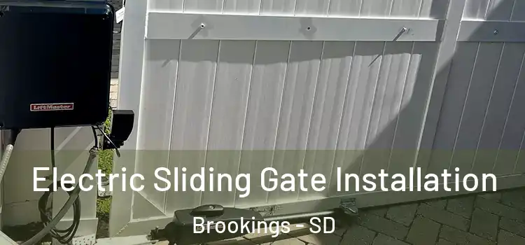  Electric Sliding Gate Installation Brookings - SD